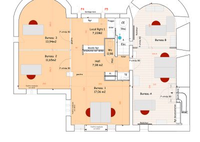 Plan d'aménagement du château de Chevreuse