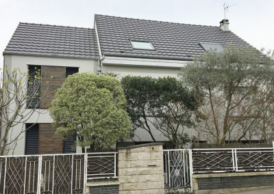 Extension d'une maison à Bourg la Reine